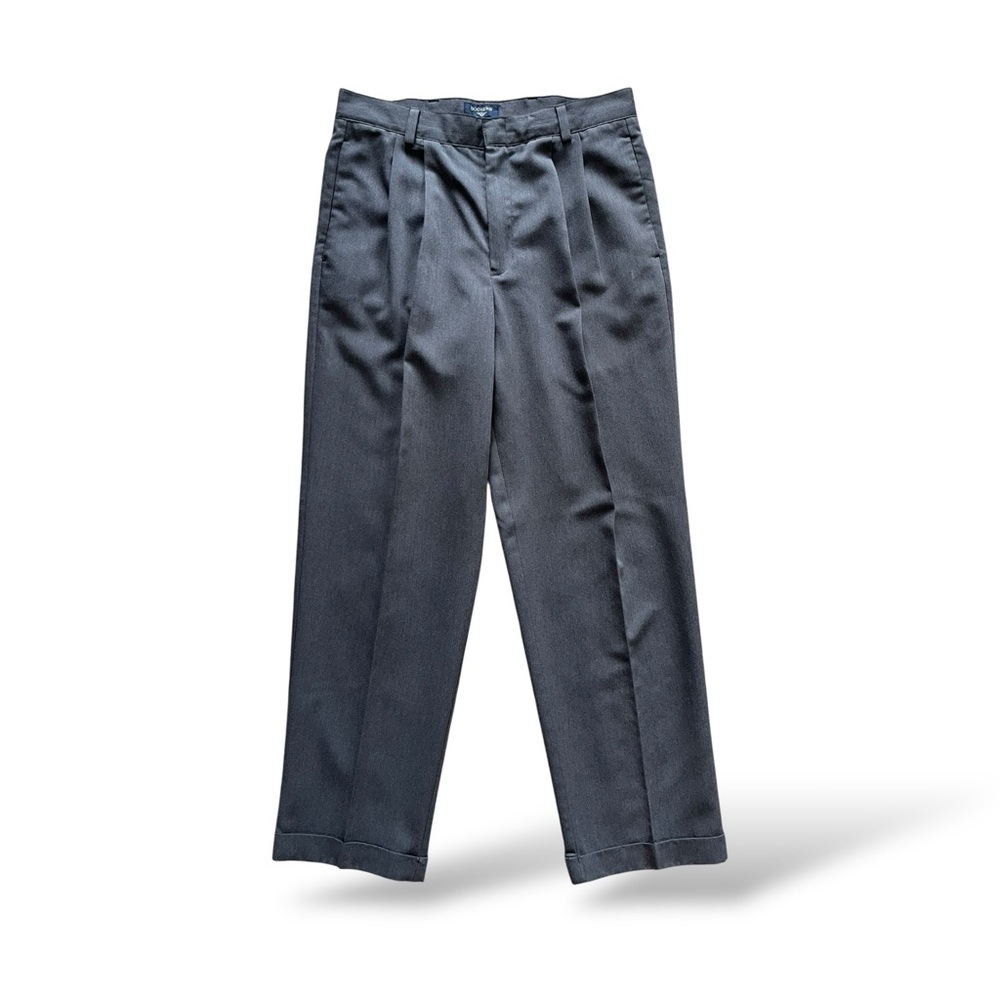 Dockers Men's Charcoal Grey Dress Pants, 33